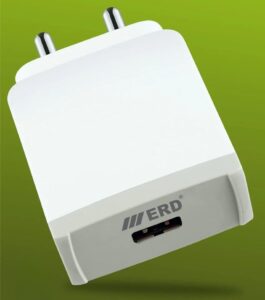 ERD TC-31 USB-A Dock Charger | Fast Charging Technology | Universal Compatibility | Suitable for All Android Devices | 150-240V AC, 50/60 Hz, 15Watt, 3Amp