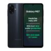 Samsung Galaxy M07 (Black, 4GB RAM, 64GB Storage) | MediaTek Helio G99 | IP54 Rating | 50MP Auto Focus Camera | 7.6mm Slim | 5000mAh Battery| 25W Fast Charging | 6 Gen of OS Upgrades | Without Charger