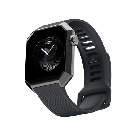 Layers Anarc Smart Watch–1.85” AMOLED Octagonal Display I Stainless Steel–Designed in London I Bluetooth Calling | HiSilicon Processor I 6-axis Motion Sensor I Monitor Heart Rate & SpO2