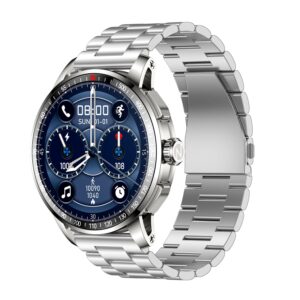 Itel Unicorn Max Smartwatch with 1.43" AMOLED Display, 1000 Nits Brightness, AI Voice Assistant, Bluetooth V5.3, IP68 Waterproof, 200+ Watch Faces, 100+ Sports Modes (Aluminum Silver)